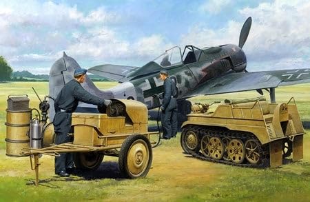 1/48 フォッケウルフ ドイツ電源車 ケッテンクラート牽引セット